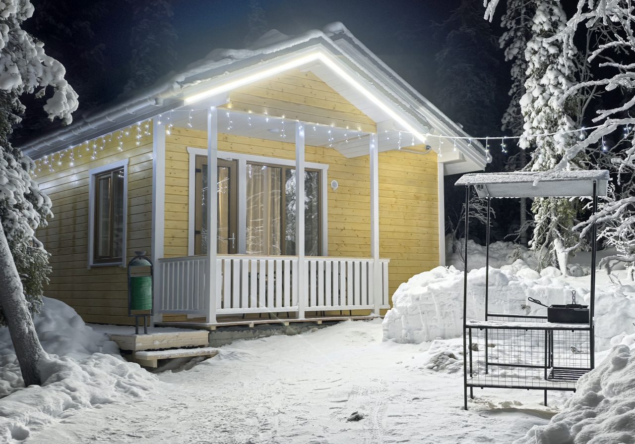 Коттедж (С Сауной), База отдыха Лапландская деревня