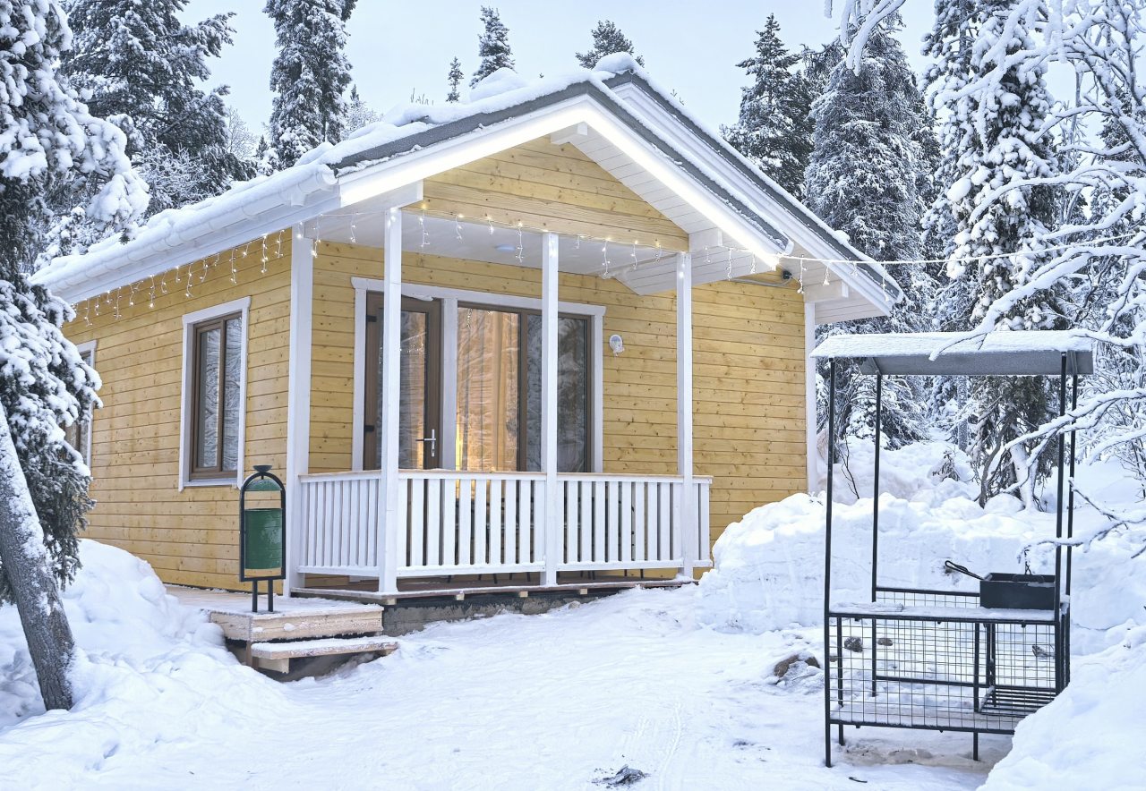Коттедж (С Сауной), База отдыха Лапландская деревня