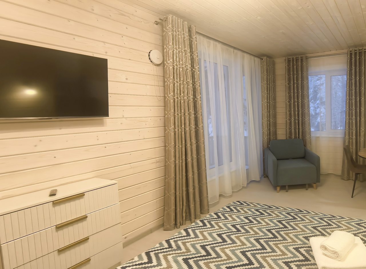 Коттедж (С Сауной), База отдыха Лапландская деревня