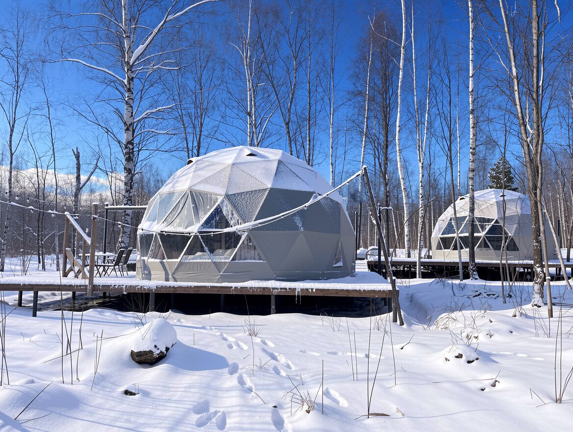 Номер (Геокупол кофорт), База отдыха Лапландская деревня