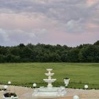 Вид на сад, Эко-отель Gasthof Grenz