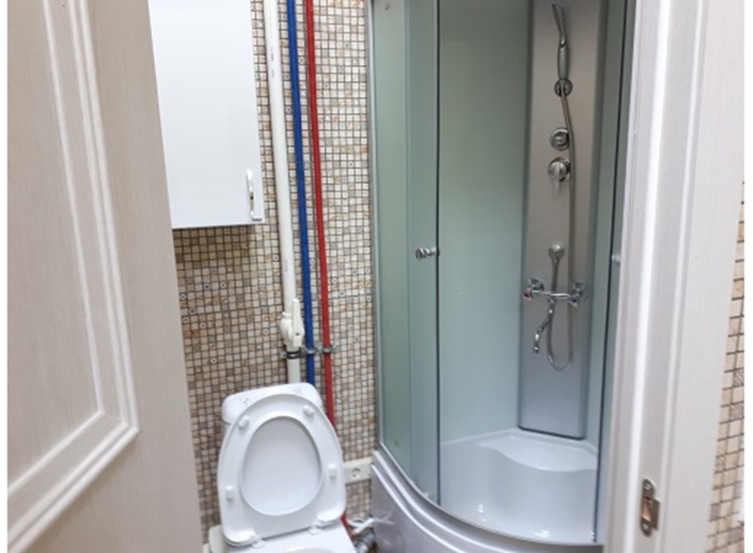 туалет и душевая кабина