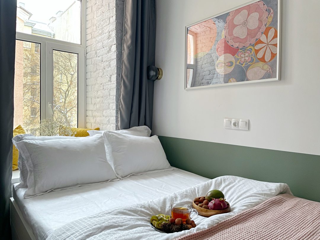Двухместный (Двухместный стандартный номер) апартамента Laika Smart на Восстания, Санкт-Петербург