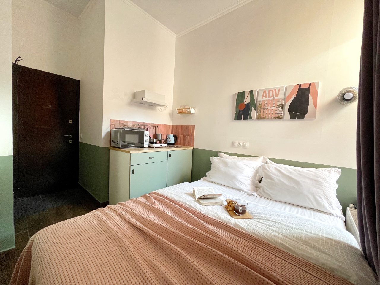 Эргономичная студия с джакузи