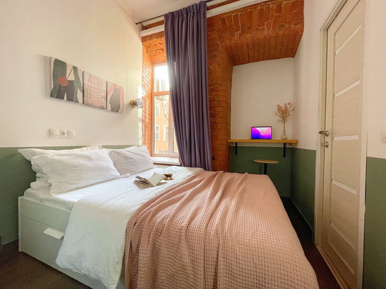 Эргономичная студия с джакузи