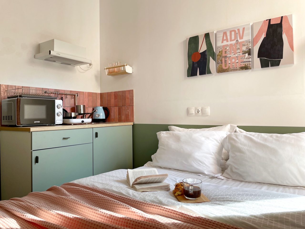 Эргономичная студия с джакузи