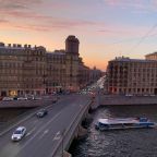 Шестиместный (Вид на реку, 2 этаж (Кровать в общем номере для мужчин и женщин)), Хостел Forever Young