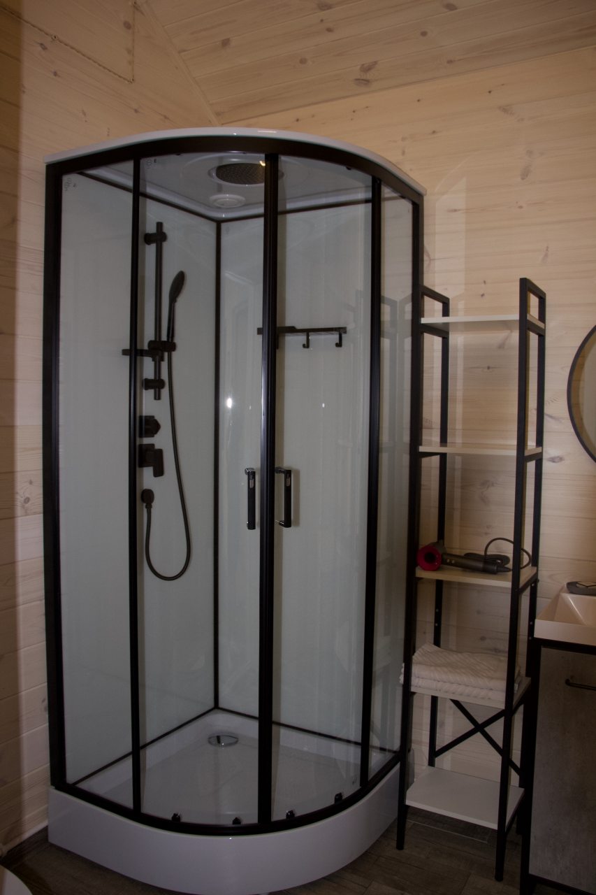 Санузел Шале в лесу Двухкомнатный