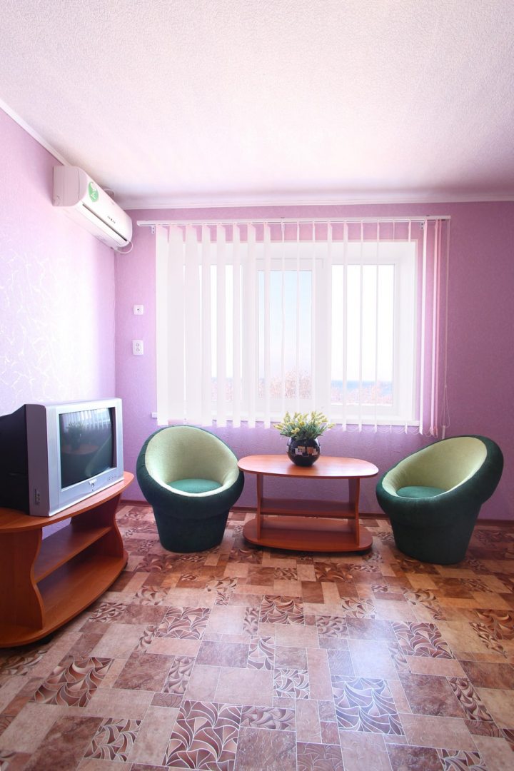 Двухместный (2-местный, вид на море - 3 этаж, № 26) гостевого дома Коктебель, Курортное, Крым