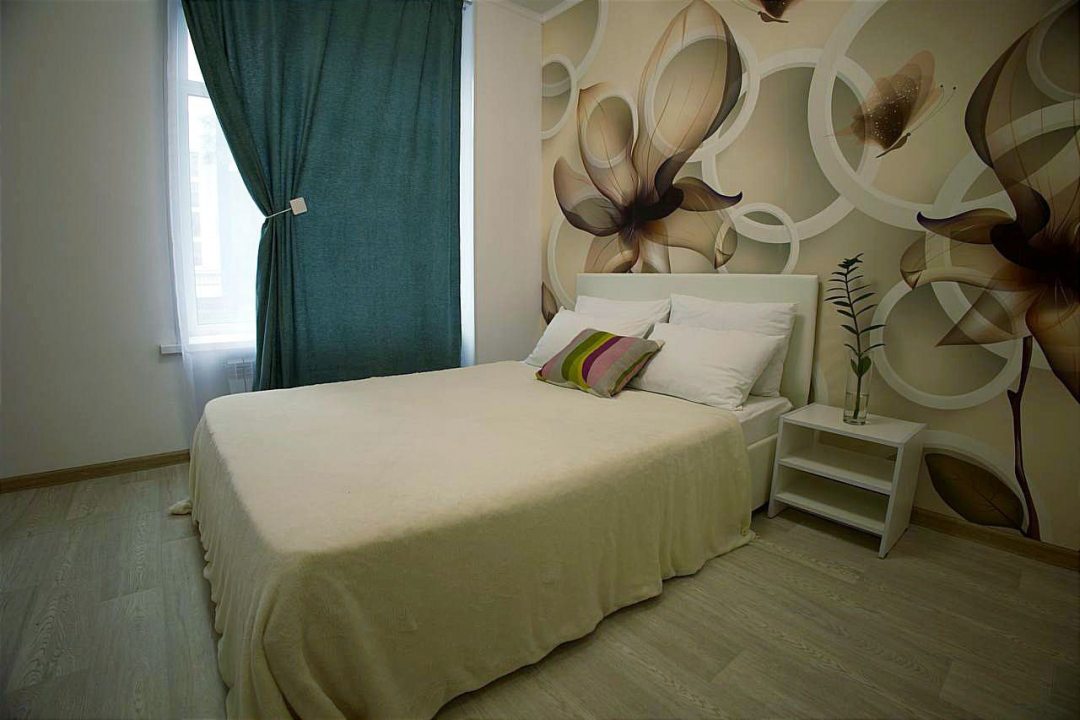 Двухместный (Стандарт с одной двухспальной кроватью) мини-отеля Pastel, Новокузнецк