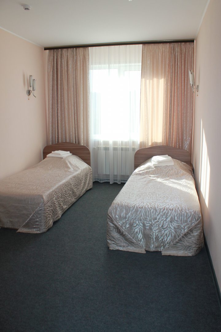 Двухместный (Стандартный двухместный номер с двумя раздельными кроватями) гостиницы На Валге, Великий Устюг