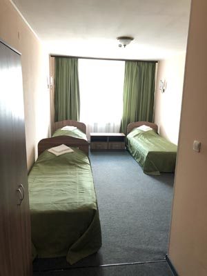 Трехместный (Трехместный номер с раздельными кроватями) гостиницы На Валге, Великий Устюг