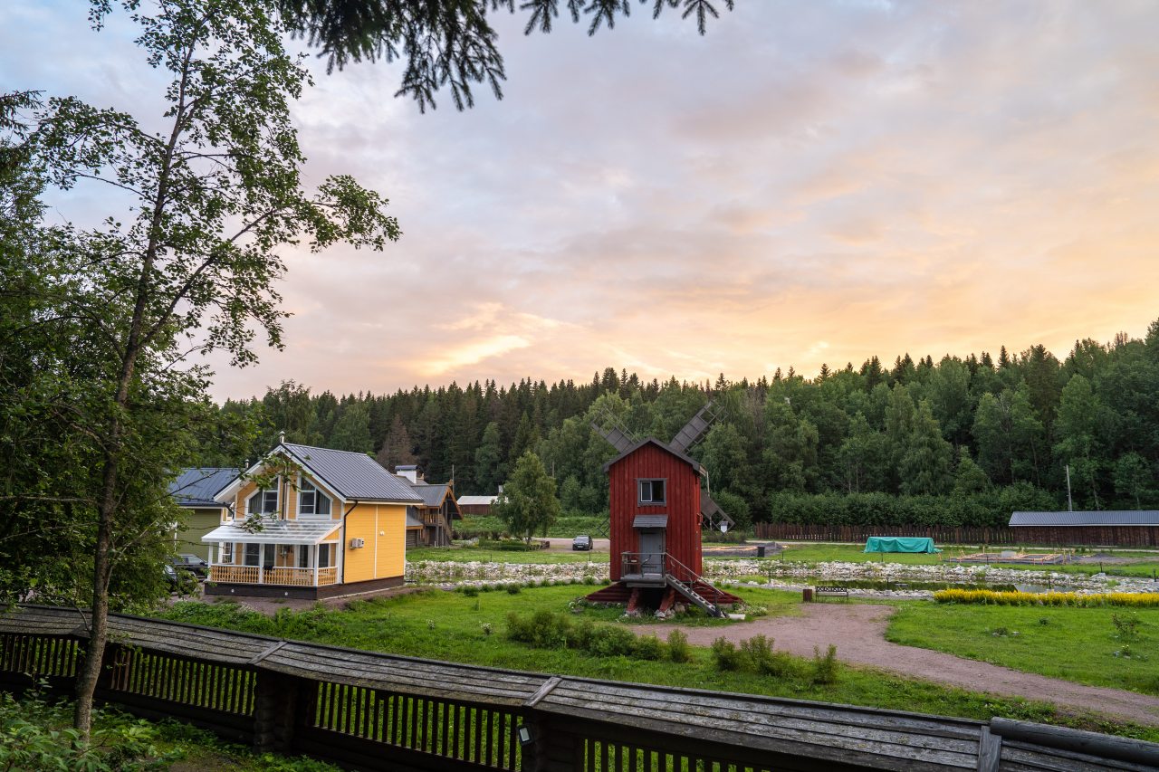 Двухместный (Стандарт с раздельными кроватями в Норвежской деревне), База отдыха Времена года