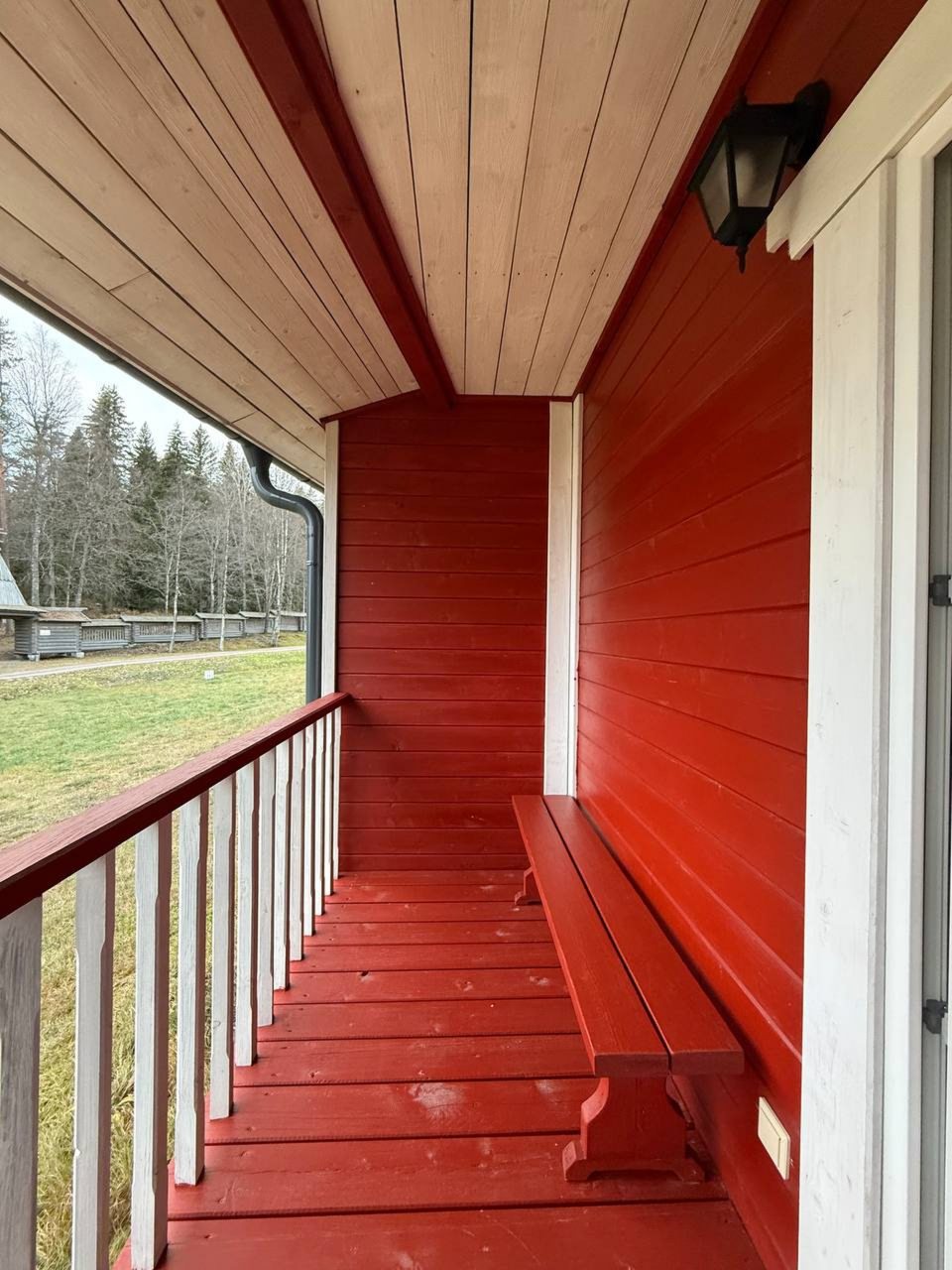 Двухместный (Комфорт с двуспальной кроватью в Норвежской деревне), База отдыха Времена года