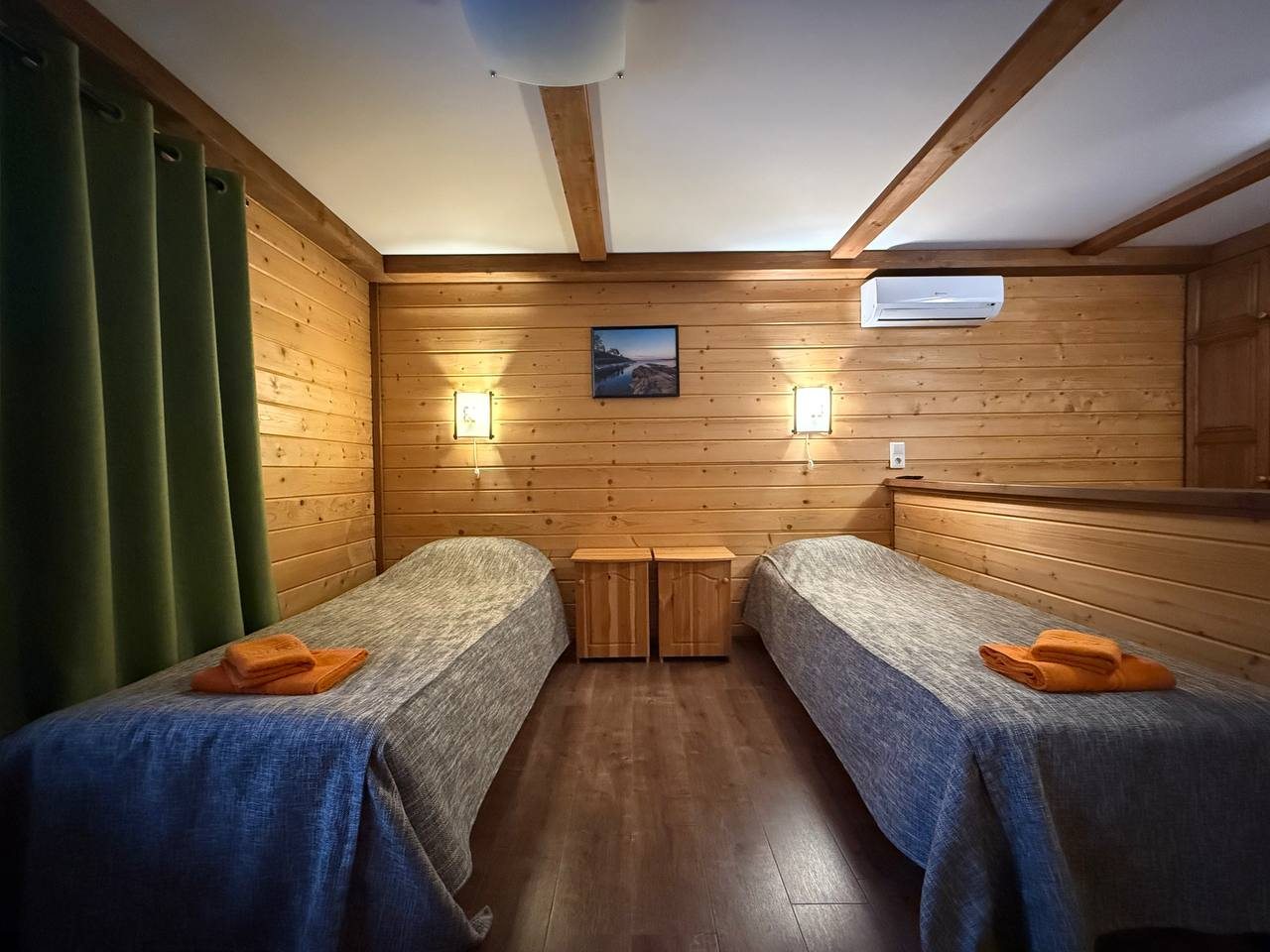 Двухместный (Стандарт с раздельными кроватями в Норвежской деревне), База отдыха Времена года