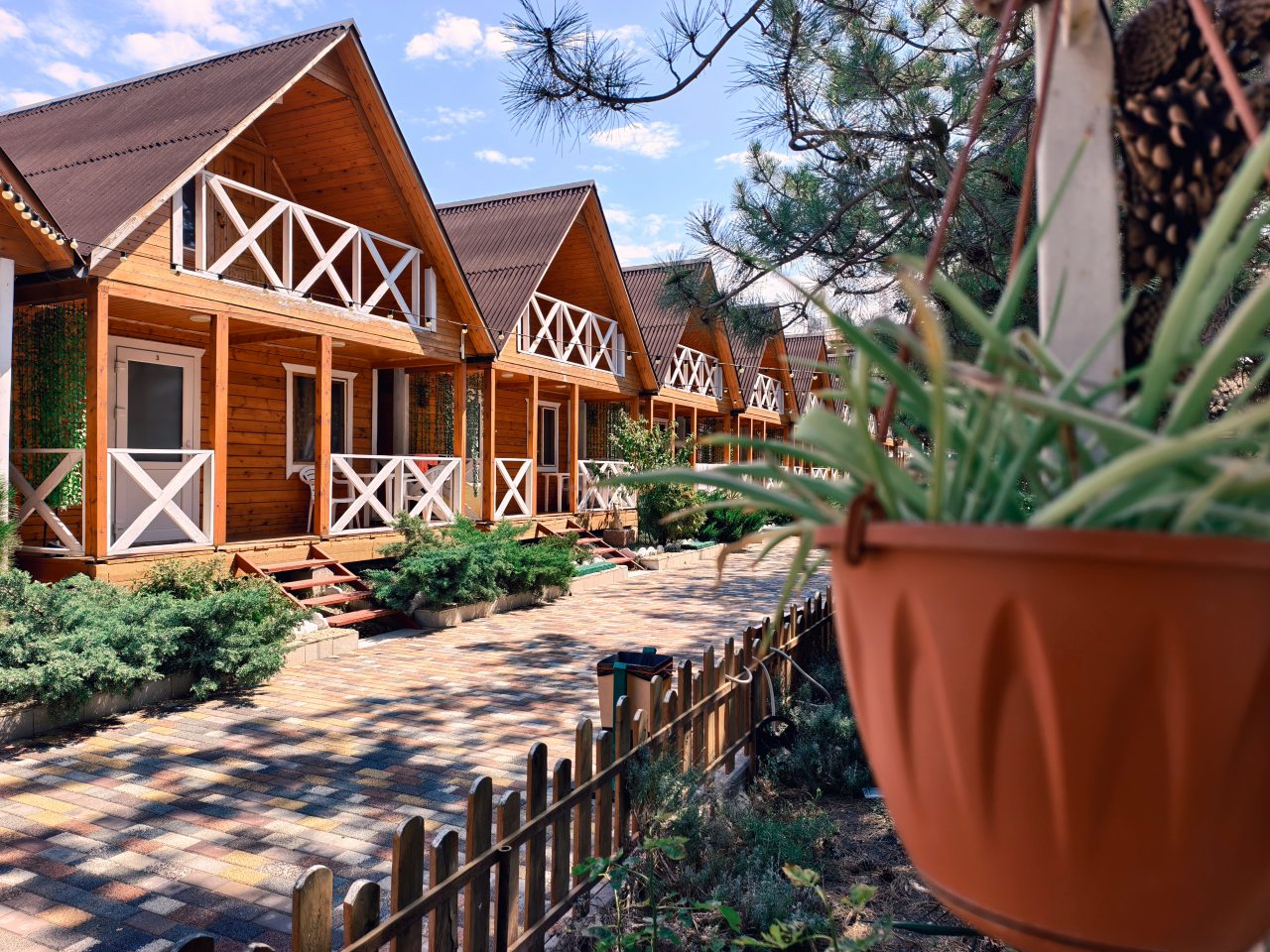 3-х комнатный 4-х местный Домик с террасой и балконом