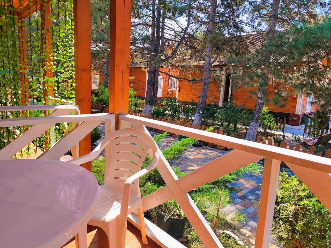 3-х комнатный 5-ти местный Домик с террасой и балконом