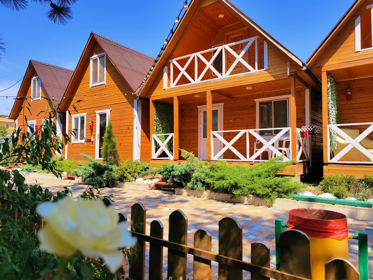 3-х комнатный 5-ти местный Домик с террасой и балконом