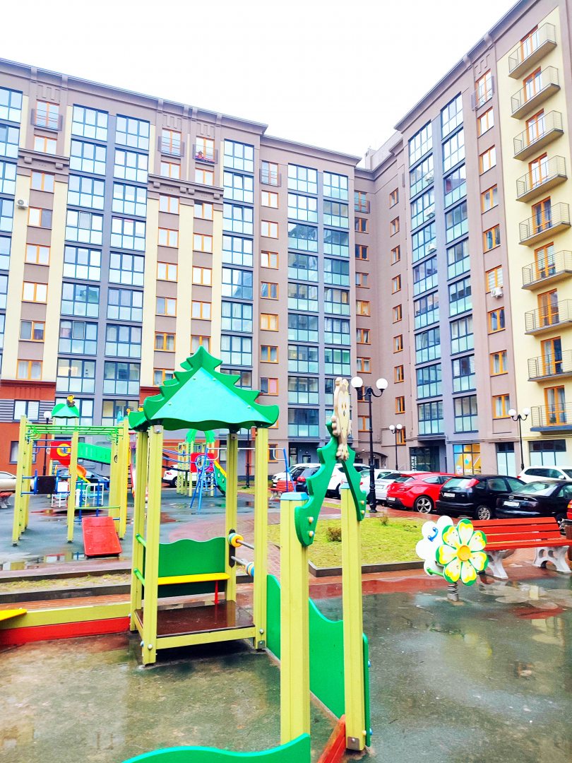 Детская площадка, Апартаменты Mint Deluxe