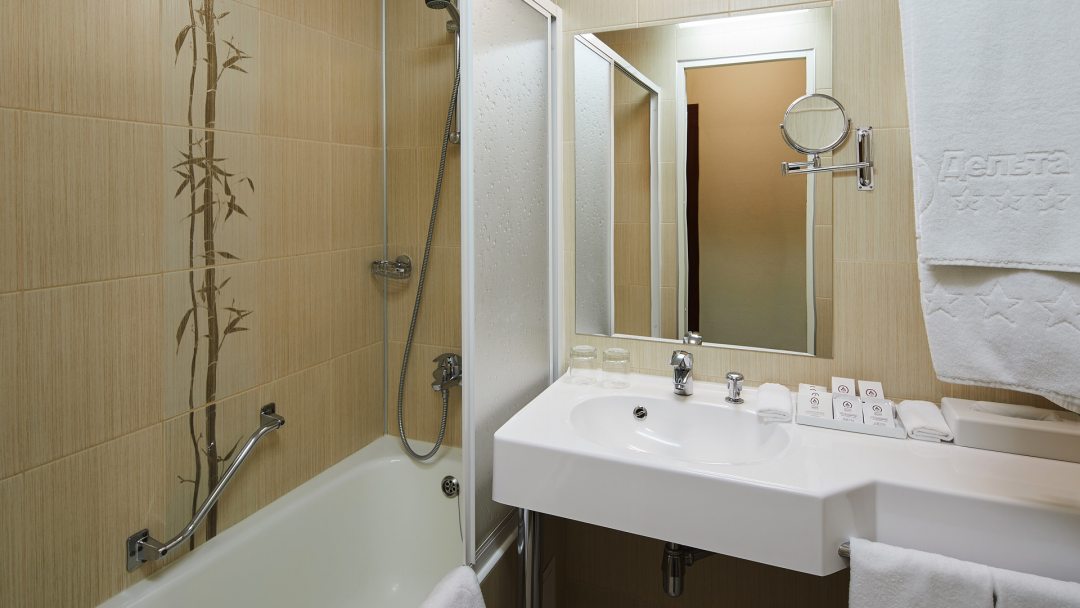 Собственная ванная комната, Гостиница Измайлово Версаль Дельта