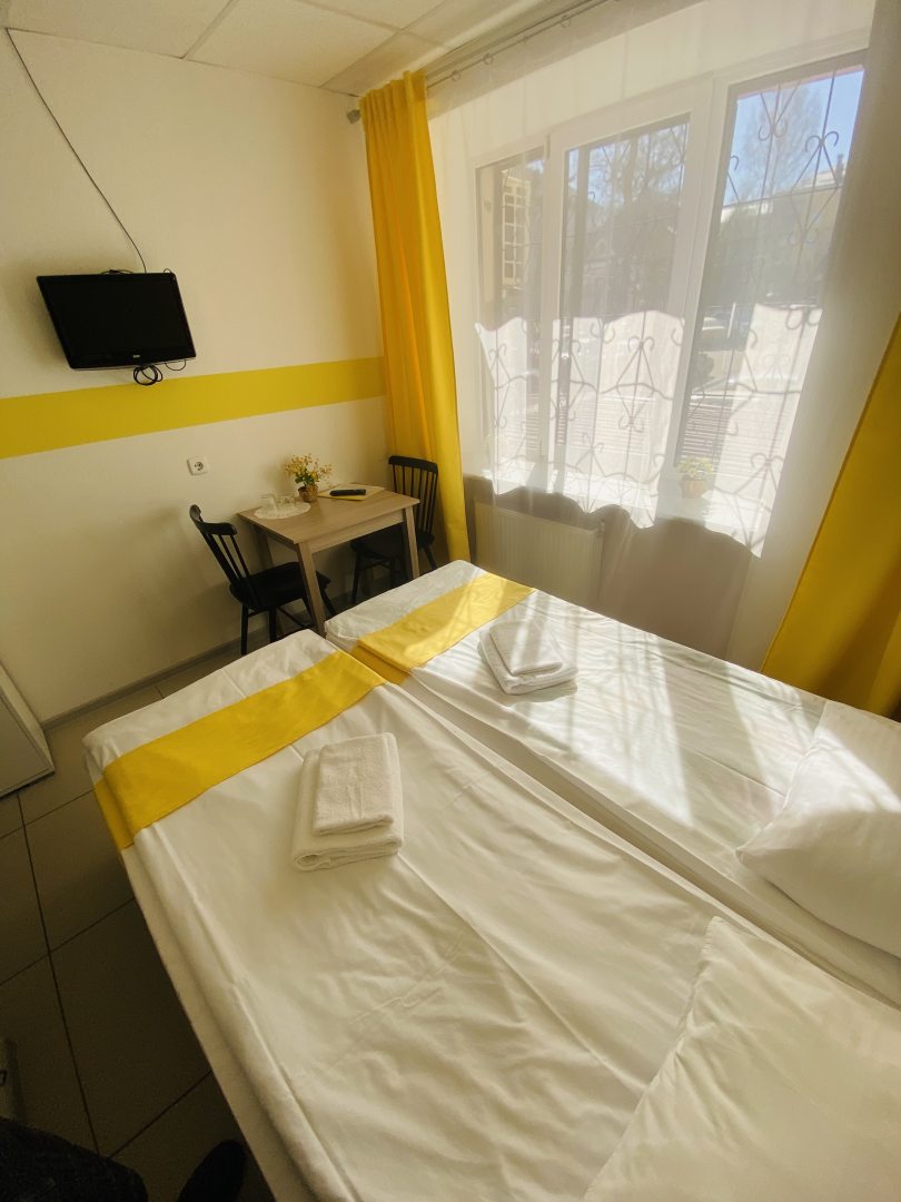 Двухместный (стандартный номер с двуспальной кроватью) отеля Лайм, Петрозаводск