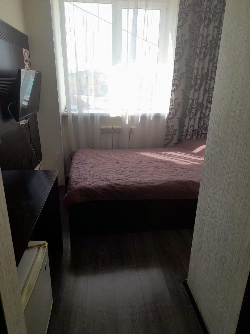 Одноместный (Бюджетный одноместный номер) гостиницы Сити Мотель, Южно-Сахалинск