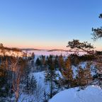 Вид на природный заповедник Ладожские шхеры , Гостевой дом Ладожский берег-2