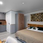 Двухместный (Комфорт 2-х местный с мини -кухней.), Эко-отель Bergamo