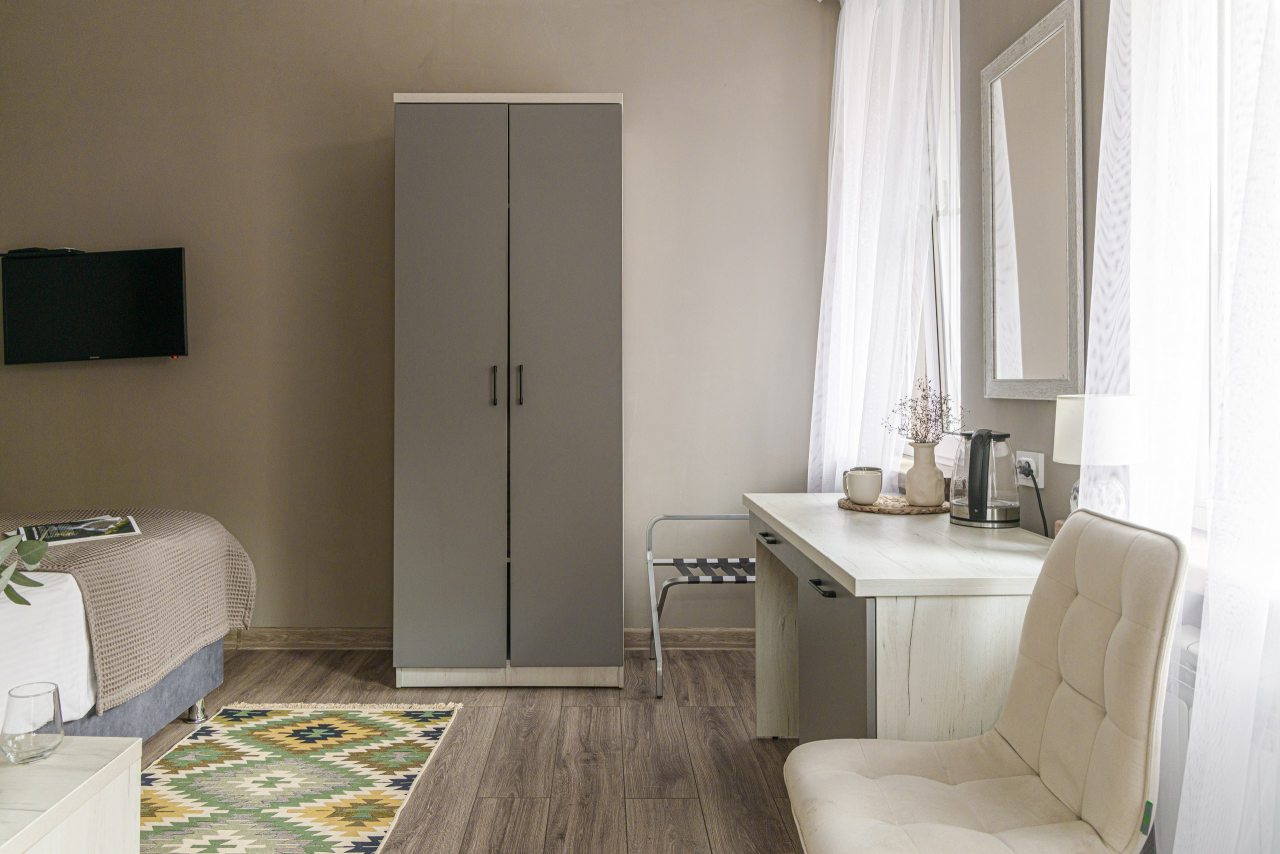 Двухместный (Комфорт в скандинавском стиле), Эко-отель Bergamo