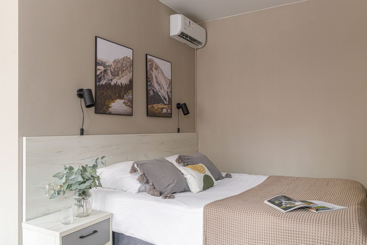 Двухместный (Комфорт в скандинавском стиле), Эко-отель Bergamo