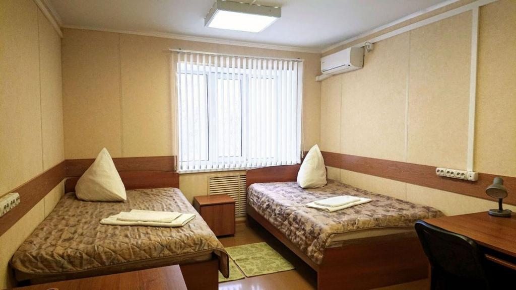 Номер с двумя кроватями в гостинице Маршал, Наро-Фоминск. Гостиница Маршал