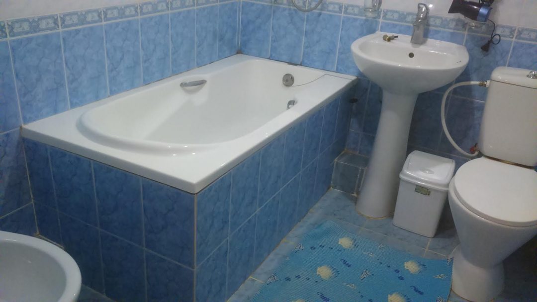 Собственная ванная комната, Пансионат Голубой залив