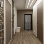 Трёхместный и более (Дизайн Апартамент с балконом), Апартаменты АпартПейдж Елагин