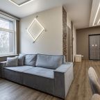 Трёхместный и более (Дизайн Апартамент с балконом), Апартаменты АпартПейдж Елагин