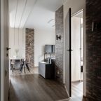 Трёхместный и более (Дизайн Апартамент с балконом), Апартаменты АпартПейдж Елагин