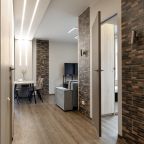 Трёхместный и более (Дизайн Апартамент с балконом), Апартаменты АпартПейдж Елагин