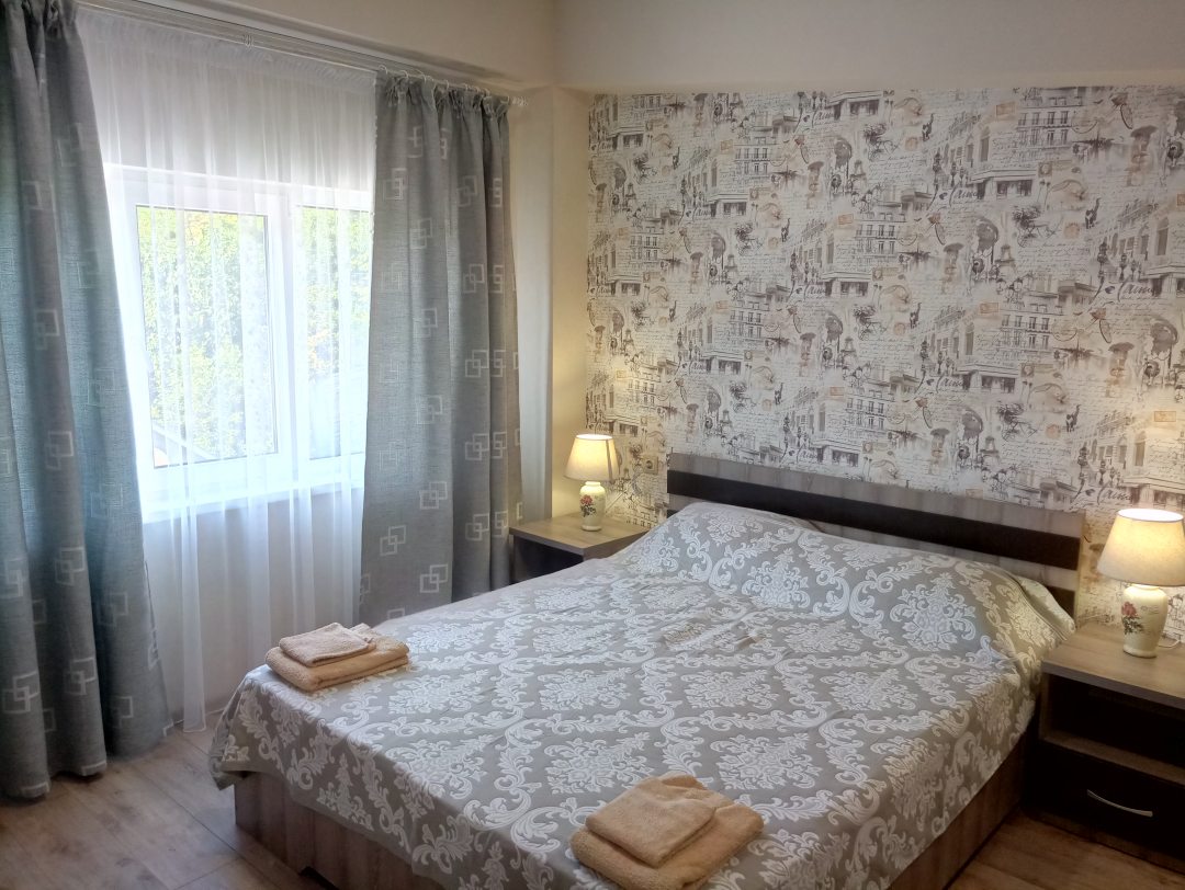 Двухместный (Номер улучшенной комфортности с большой двухспальной кроватью QueenSize) гостевого дома Французский, Туапсе