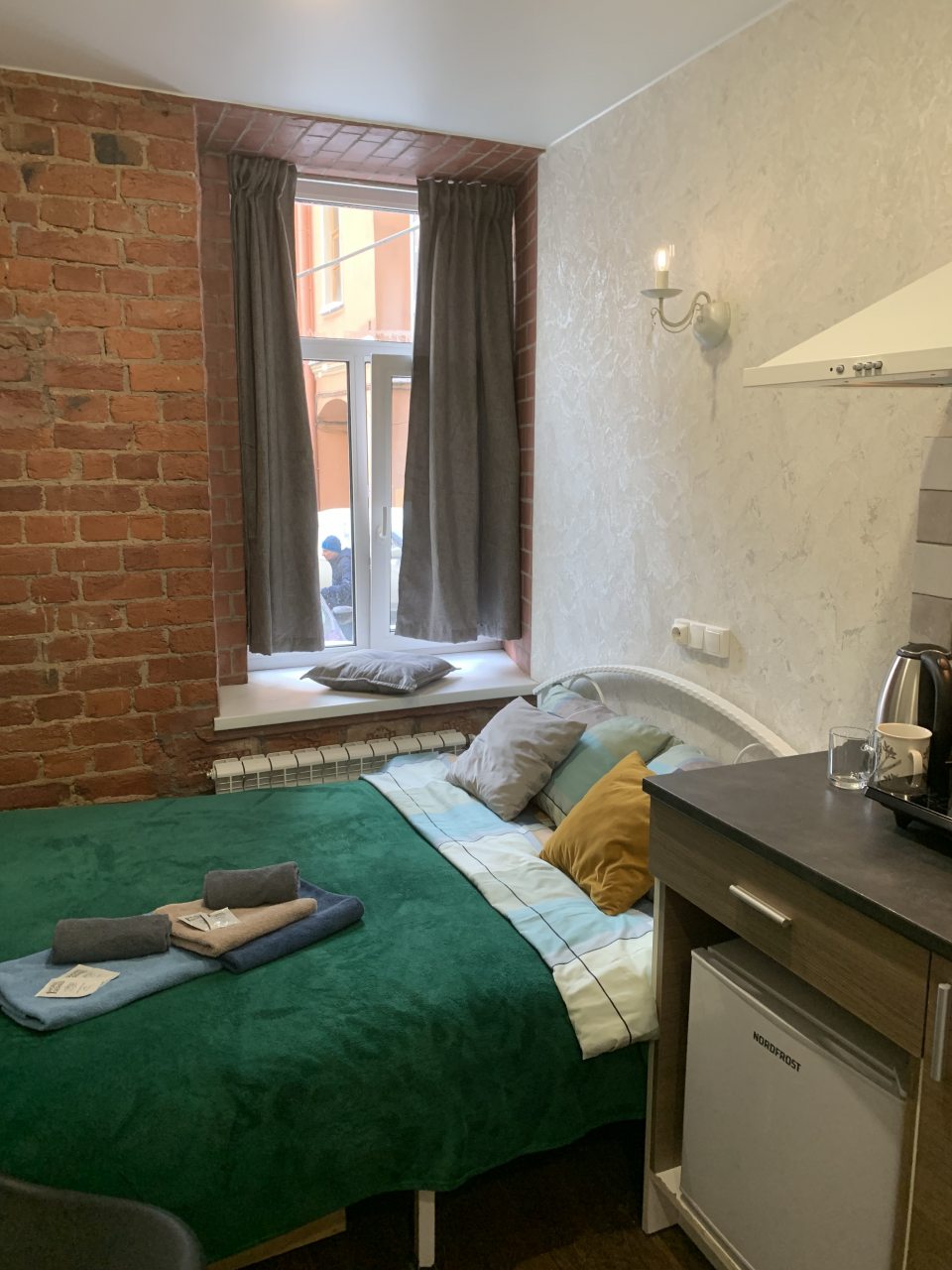 Двухместный (Двухместные апартаменты с кроватью), Апартаменты Три Совы