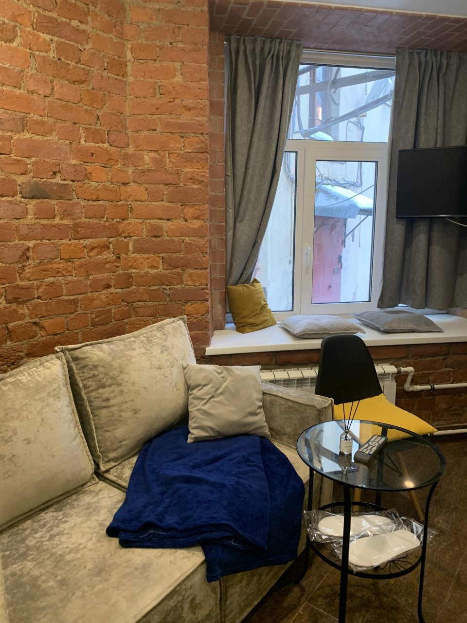 Апартаменты (Двухместные апартаменты с дивпном-кроватью), Апартаменты Три Совы