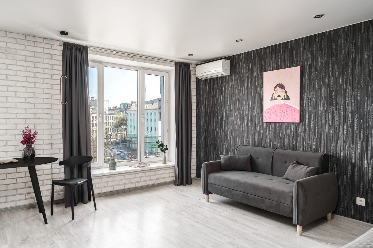Апартаменты LoFT с панорамным видом на площадь Горького, Нижний Новгород