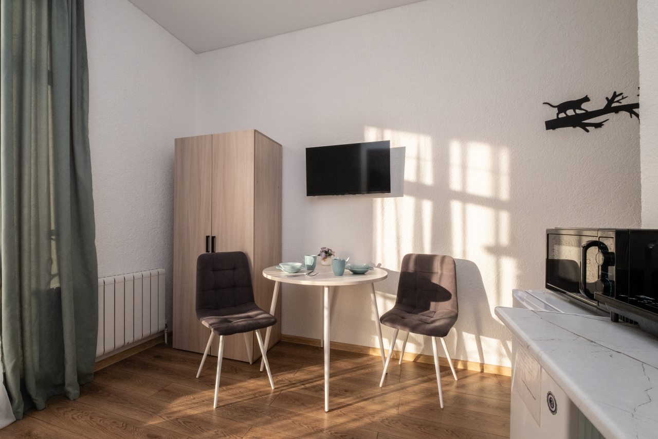 Двухместный (Студия №7-2 на 3 этаже), Апартаменты У метро Суконная Слобода