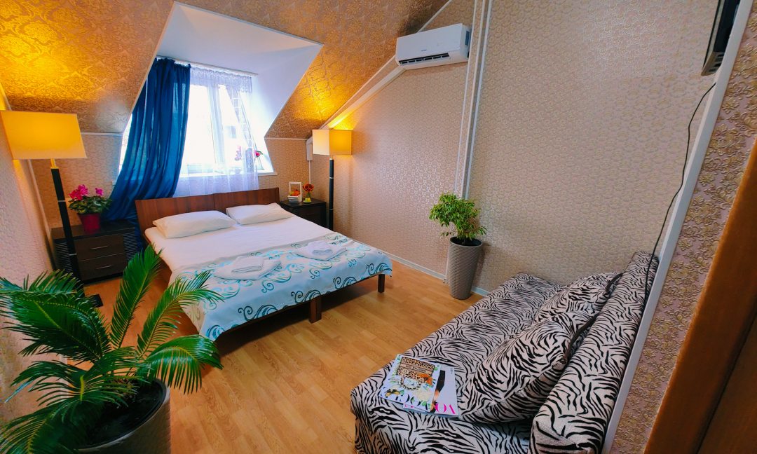 Двухместный (Стандарт 2-х местный  с раздельными кроватями) отеля Никитин, Анапа