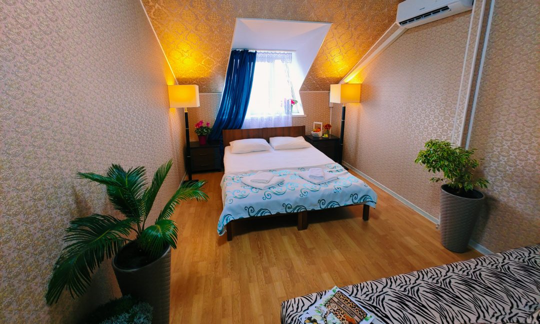 Двухместный (Стандарт 2-х местный с двуспальной кроватью) отеля Никитин, Анапа