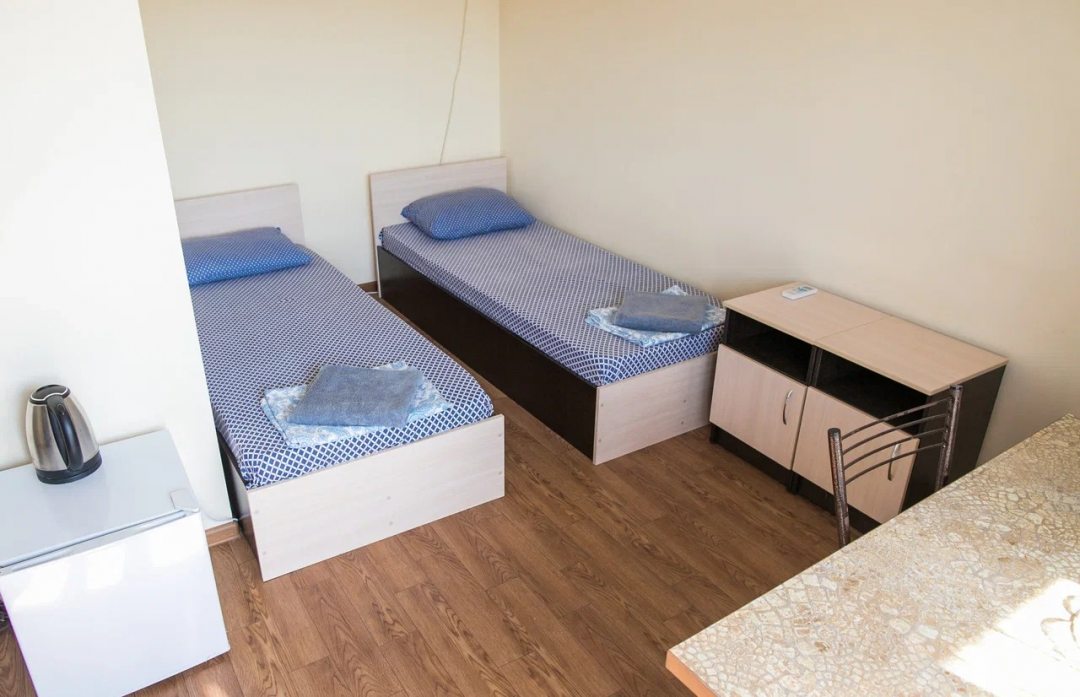 Двухместный (Двухместный стандарт с раздельными кроватями (8)) гостиницы Алатырь, Бетта, Краснодарский край