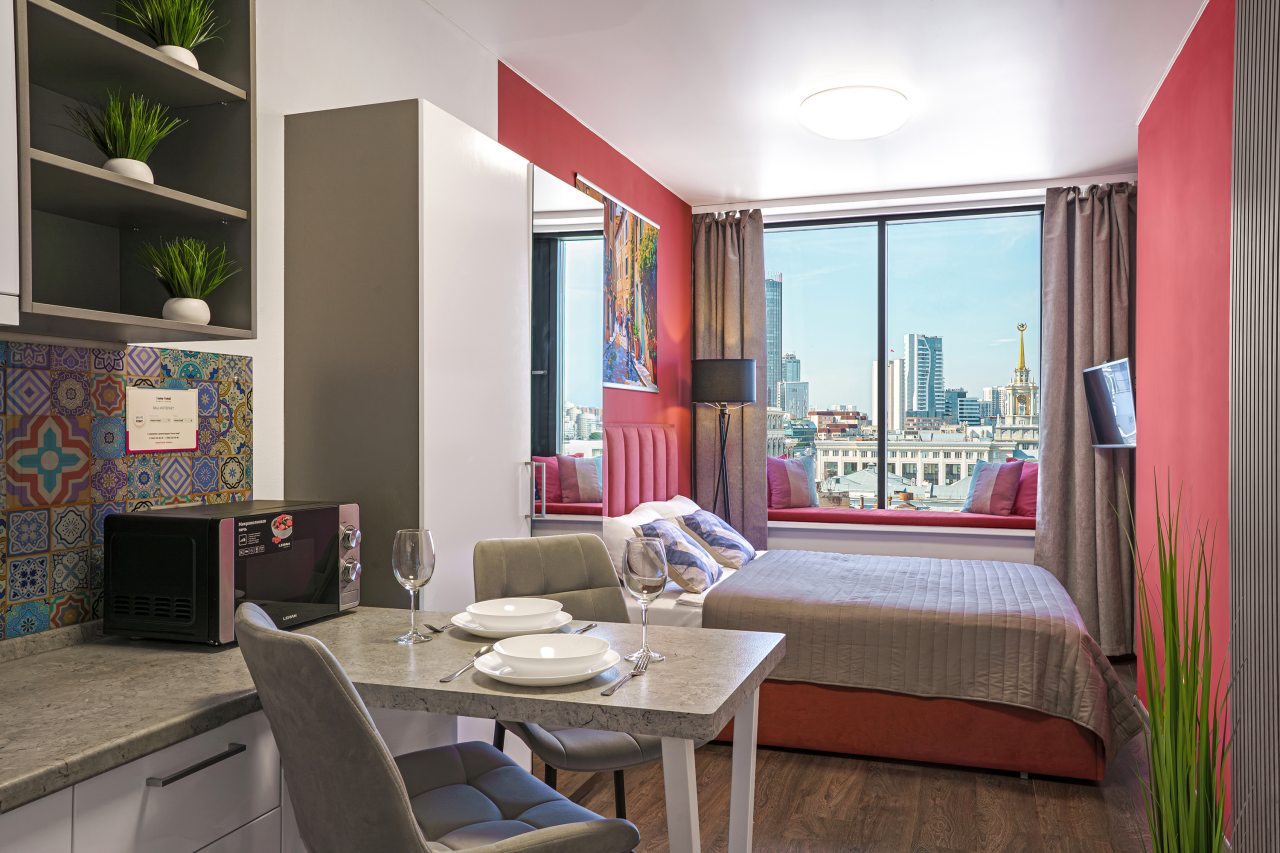 Апартаменты (Верона с видом на город), Гостевой дом Home Hotel на Малышева