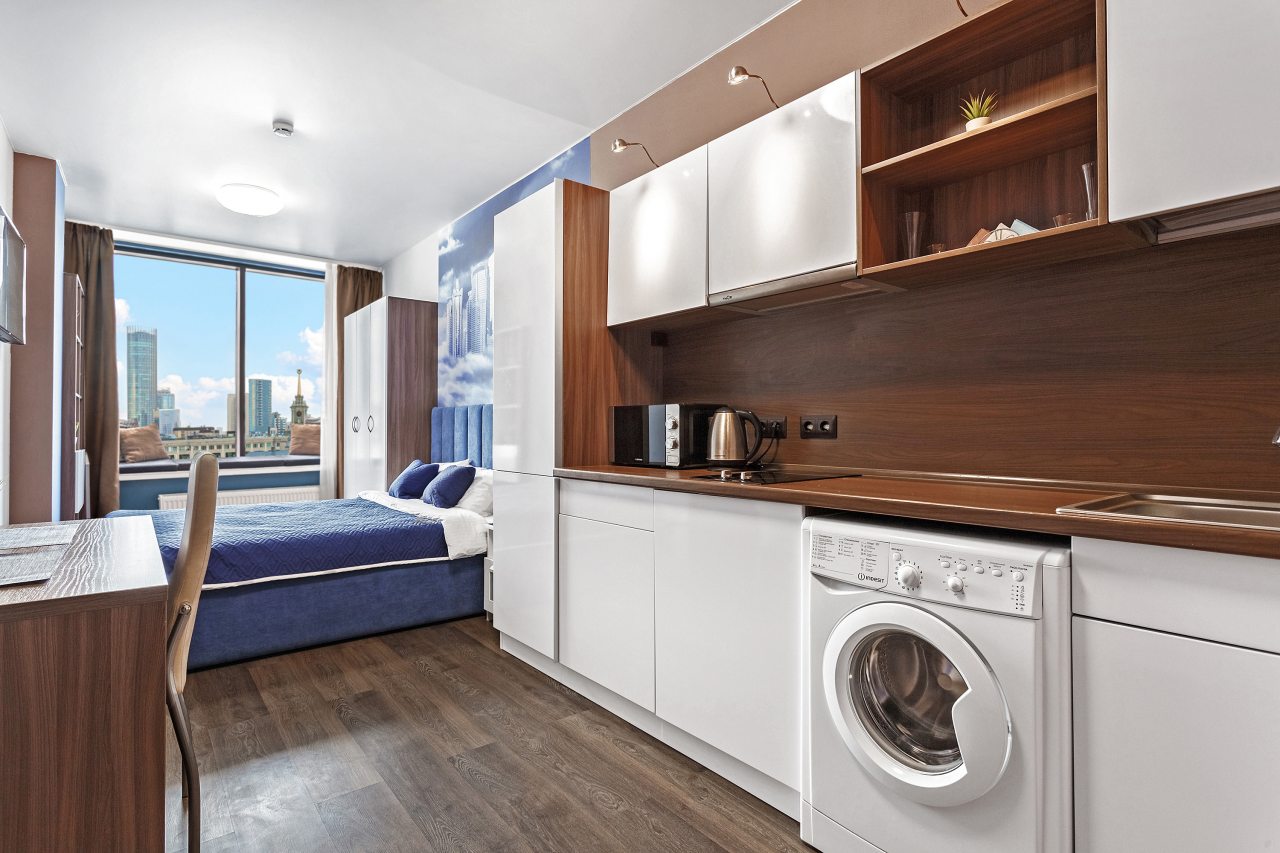 Апартаменты (Сити с видом на город), Гостевой дом Home Hotel на Малышева
