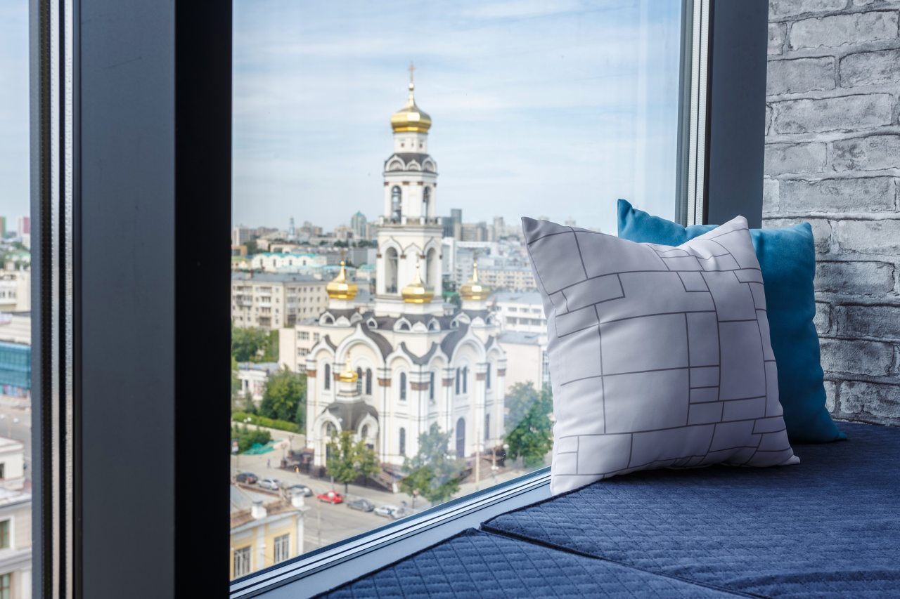 Апартаменты (Лофт с видом на город), Гостевой дом Home Hotel на Малышева