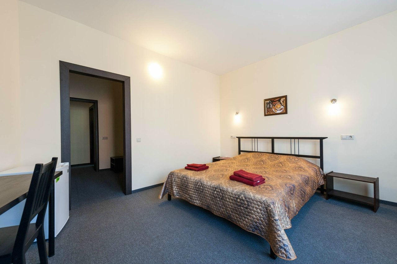 Двухместный (С  двуспальной кроватью), Турбаза Парус