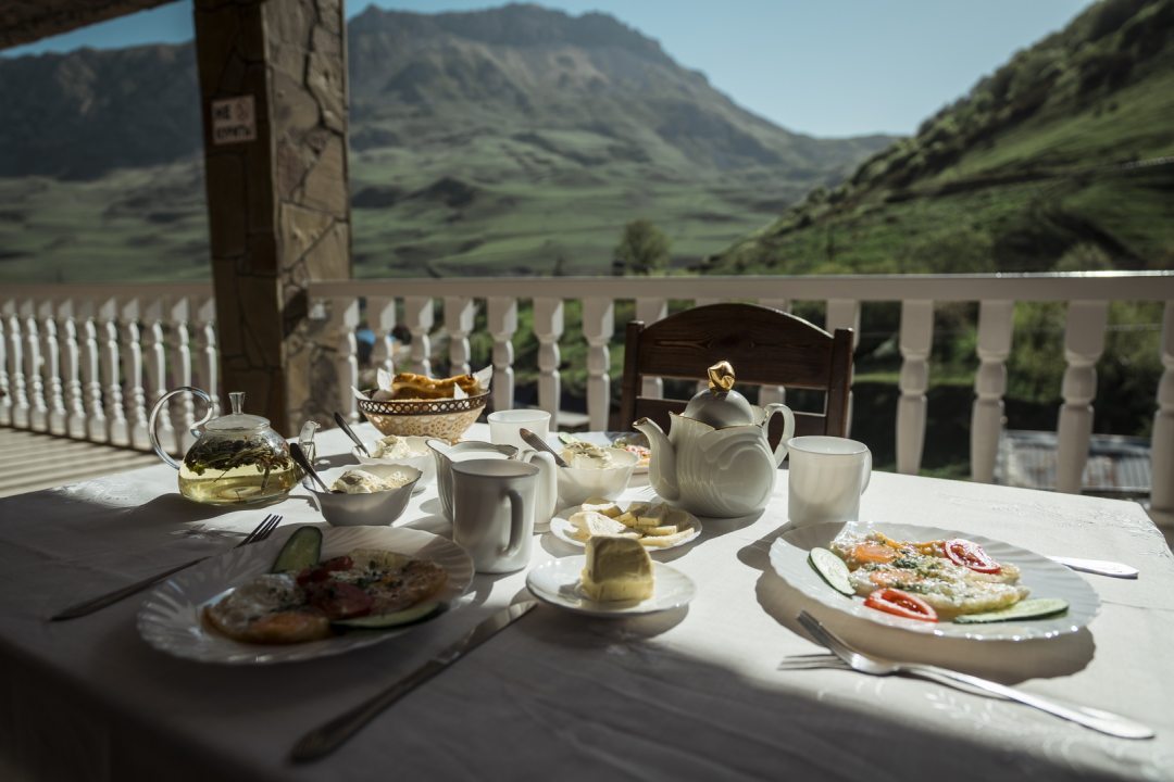 Континентальный завтрак, Mountain Saniba Eco Hotel