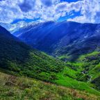 Панорамный вид, Mountain Saniba Eco Hotel